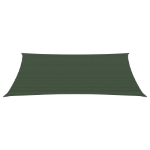 Vela Parasole 160 g/m² Verde Scuro 2,5x4 m in HDPE