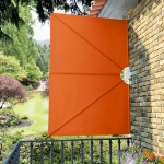 Tenda Laterale per Terrazza Pieghevole Terracotta 240x160 cm