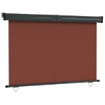 Tenda Laterale per Balcone 170x250 cm Marrone