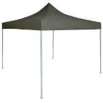 Gazebo Professionale Pieghevole 2x2m in Acciaio Antracite