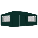 Gazebo Professionale con Pareti 4x6 m Verde 90 g/m²