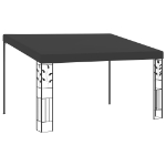 Gazebo a Parete 4x3x2,5 m Antracite