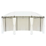 Gazebo Bianco Crema 530x350x265 cm