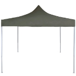 Gazebo Professionale Pieghevole 2x2m in Acciaio Antracite