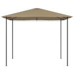 Gazebo 3x3x2,6 m Grigio Talpa 160 g/m²