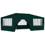 Gazebo Professionale con Pareti 4x6 m Verde 90 g/m²