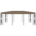 Gazebo 6x3 m Grigio Talpa