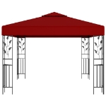 Gazebo 3x3 m Rosso Vino