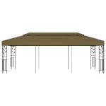 Gazebo 6x3 m Grigio Talpa 180 g/m²