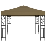 Gazebo 3x3 m Grigio Talpa 180 g/m²