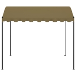 Gazebo 4x3x2,6 m Grigio Talpa 180 g/m²