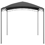 Gazebo 3x3x2,65 m Antracite 180 g/m²