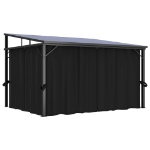 Gazebo con Tenda 405x294x244 cm Antracite