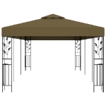 Gazebo 6x3 m Grigio Talpa 180 g/m²