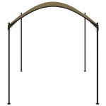 Gazebo 4x3x2,6 m Grigio Talpa 180 g/m²