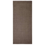 Tappeto in Sisal per Tiragraffi Marrone 66x150 cm