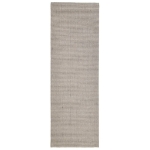 Tappeto in Sisal per Tiragraffi Sabbia 66x200 cm