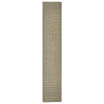 Tappeto in Sisal per Tiragraffi Tortora 66x350 cm