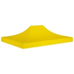 Tetto per Tendone per Feste 4x3 m Giallo 270 g/m²