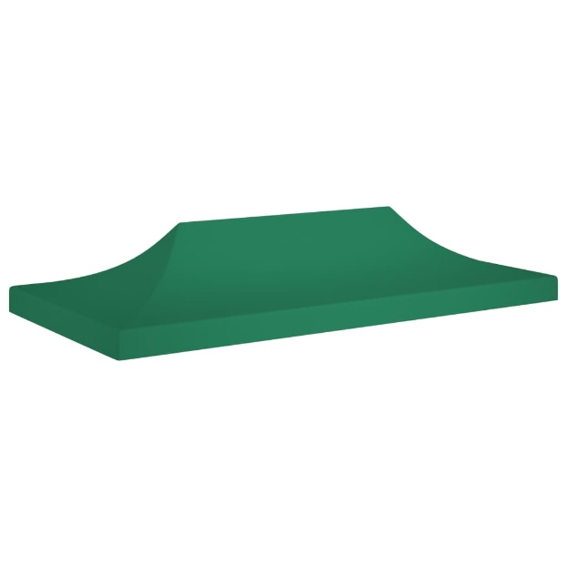 Tetto per Tendone per Feste 6x3 m Verde 270 g/m²