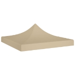 Tetto per Tendone per Feste 2x2 m Beige 270 g/m²