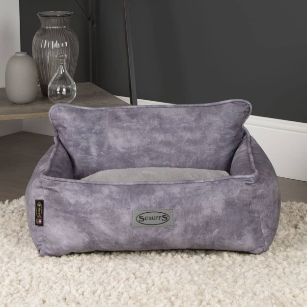 Scruffs & Tramps Lettino per Cani Kensington M 60x50 cm Grigio