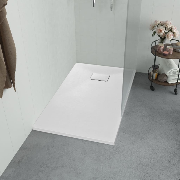 Piatto Doccia in SMC Bianco 90x90 cm