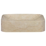 Lavandino Crema 40x40x10 cm in Marmo