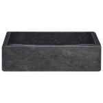 Lavandino Nero 40x40x10 cm in Marmo