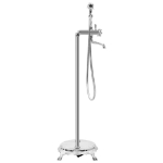 Rubinetteria a Colonna per Vasca Acciaio Inox 99,5 cm Argento