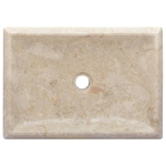 Lavandino Crema 50x35x10 cm in Marmo