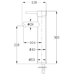 Rubinetti Miscelatori da Bagno 2 pz Cromati