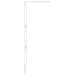 Parete per Doccia Walk-in Vetro Semi Smerigliato ESG 80x195 cm