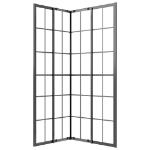 Cabina Doccia ESG Smerigliato 80x70x180 cm Nera