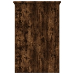 Scrivania Rovere Fumo 100x50x76 cm in Legno Multistrato