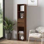 Libreria Rovere Marrone 36x30x171 cm in Legno Multistrato