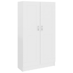 Libreria Bianca 82,5x30,5x150 cm in Legno Multistrato