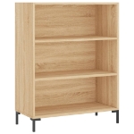 Libreria Rovere Sonoma 69,5x32,5x90 cm in Legno Multistrato