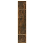 Libreria Rovere Fumo 40x30x189 cm in Legno Multistrato