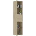 Libreria Rovere Sonoma 36x30x171 cm in Truciolato