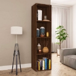 Libreria/Mobile TV Rovere Marrone 36x30x143cm Legno Multistrato