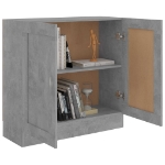 Libreria Grigio Cemento 82,5x30,5x80 cm in Truciolato