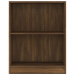 Libreria Rovere Marrone 60x24x74,5 cm in Legno Multistrato