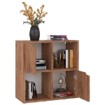 Libreria Rovere Marrone 60x27,5x59,5 cm in Truciolato