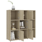 Libreria Rovere Sonoma 90x30x90 cm in Truciolato