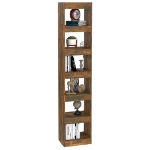 Libreria/Divisorio Rovere Fumo 40x30x198 cm