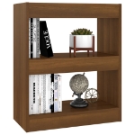 Libreria/Divisorio Rovere Marrone 60x30x72 cm