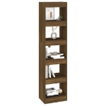 Libreria/Divisorio Rovere Marrone 40x30x166 cm