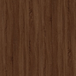 Libreria 4 Ripiani Rovere Marrone 40x24x143cm Legno Multistrato