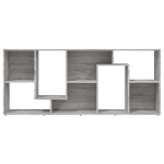 Libreria Grigio Sonoma 67x24x161 cm in Legno Ingegnerizzato